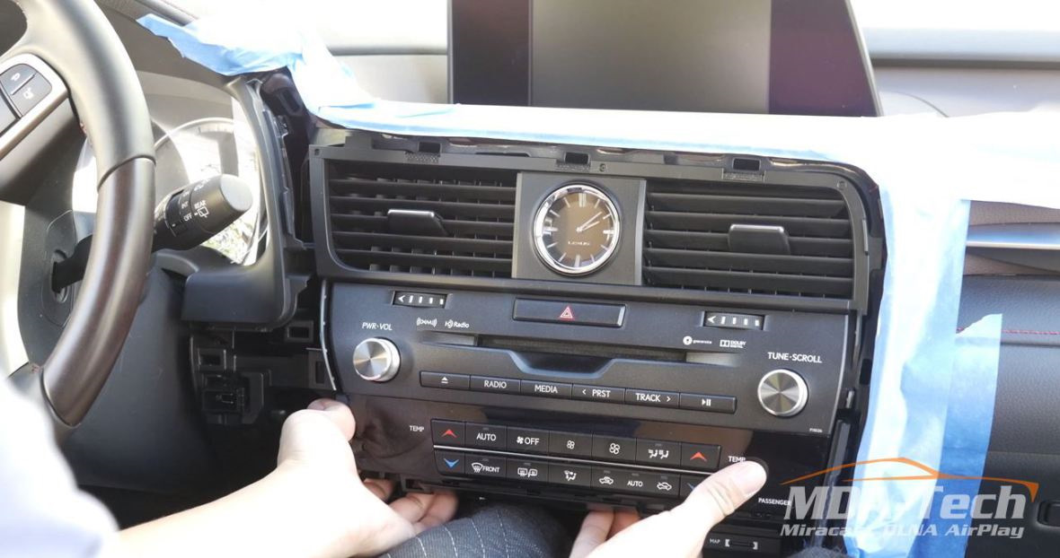 Lexus rx350 как снять магнитолу Разблокировка DVD на Lexus RX 350 2016 - MDA-Tech на DRIVE2