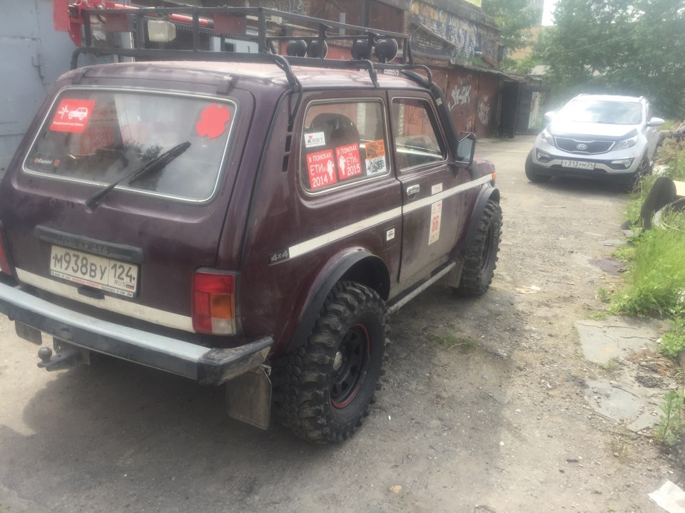 Завершил с резкой арок — Lada 4x4 3D, 1,7 л, 1997 года | тюнинг | DRIVE2
