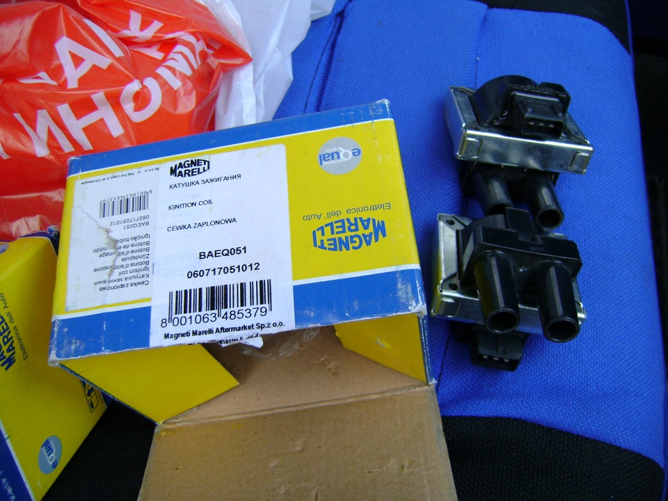 Катушки и ВВ провода — Москвич 2141, 2 л, 1998 года | расходники | DRIVE2