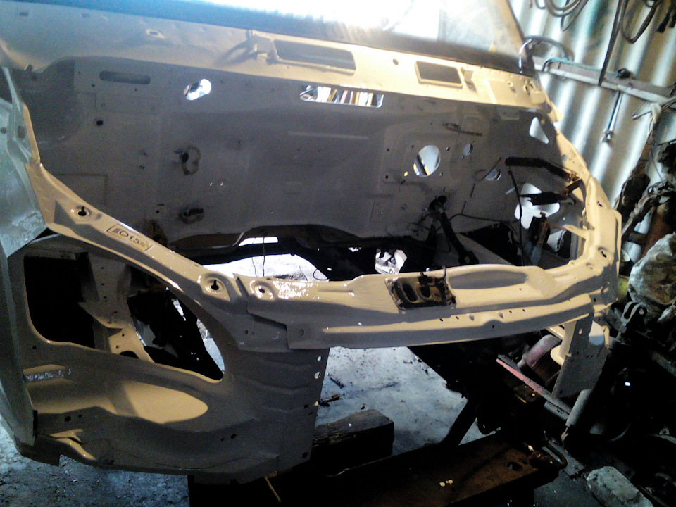 Покраска моторного отсека. — ГАЗ Газель, 2,4 л, 1999 года | своими ...