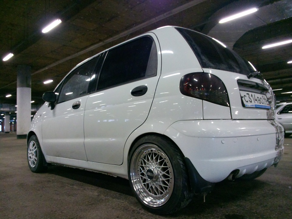 Daewoo Matiz на КРУТЫХ дисках