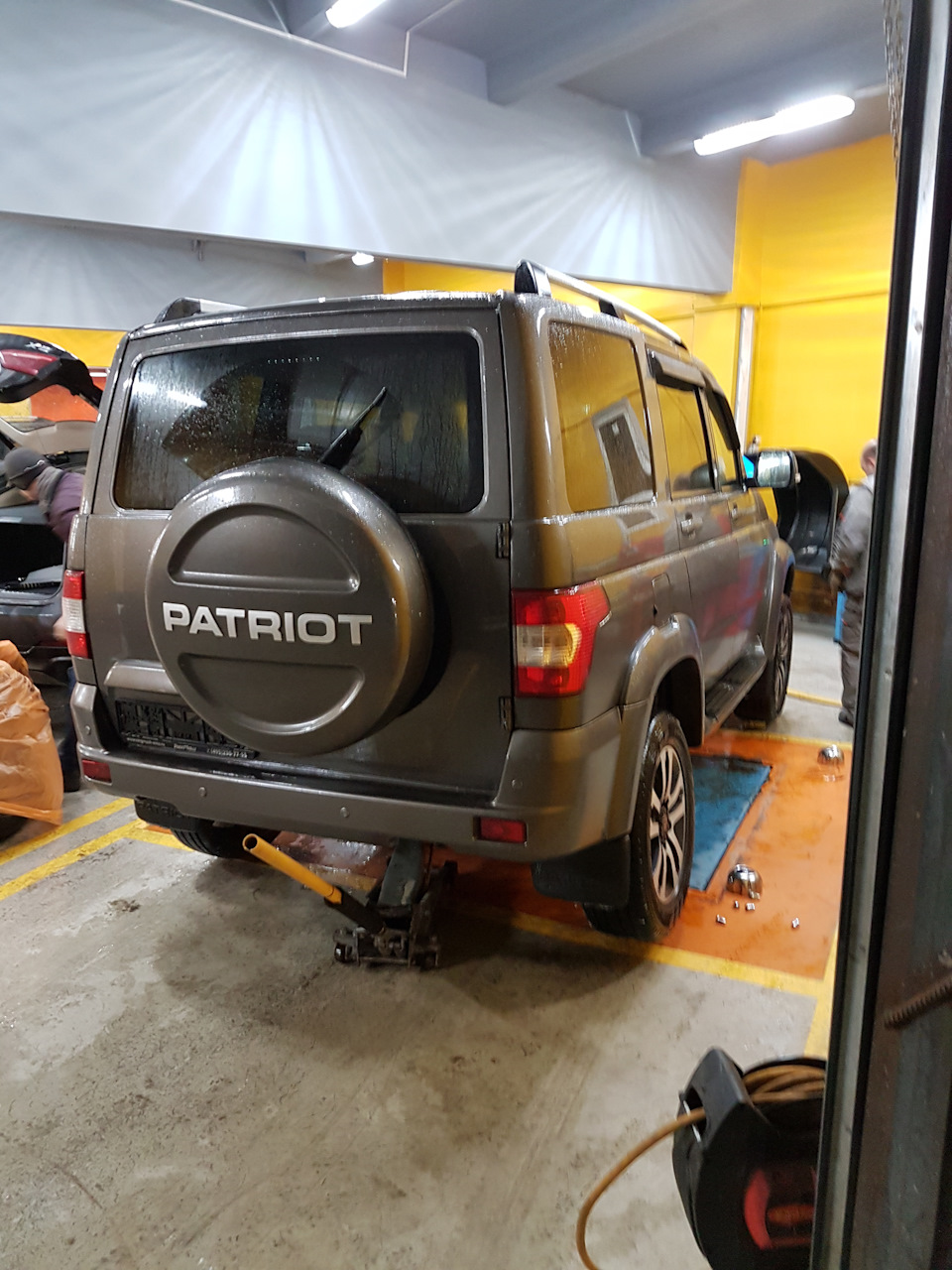 Зимние шины — УАЗ Patriot, 2,7 л, 2017 года | шины | DRIVE2