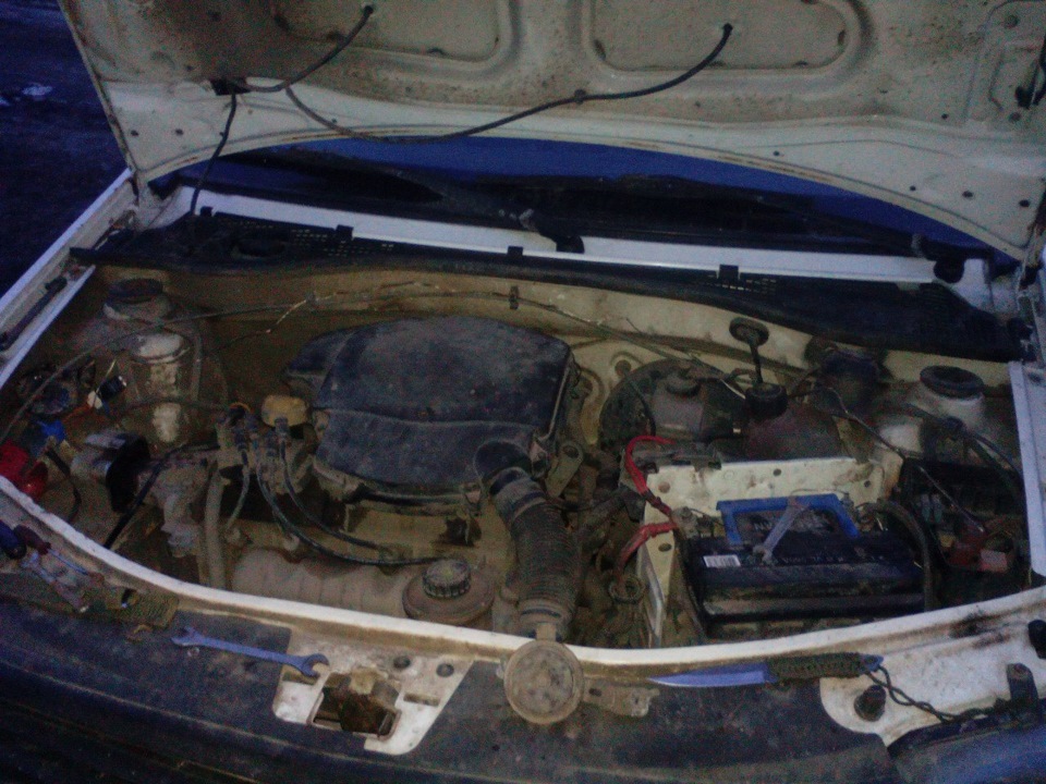 двигатель — Renault Logan (1G), 1,4 л., 2008 года | мойка | DRIVE2