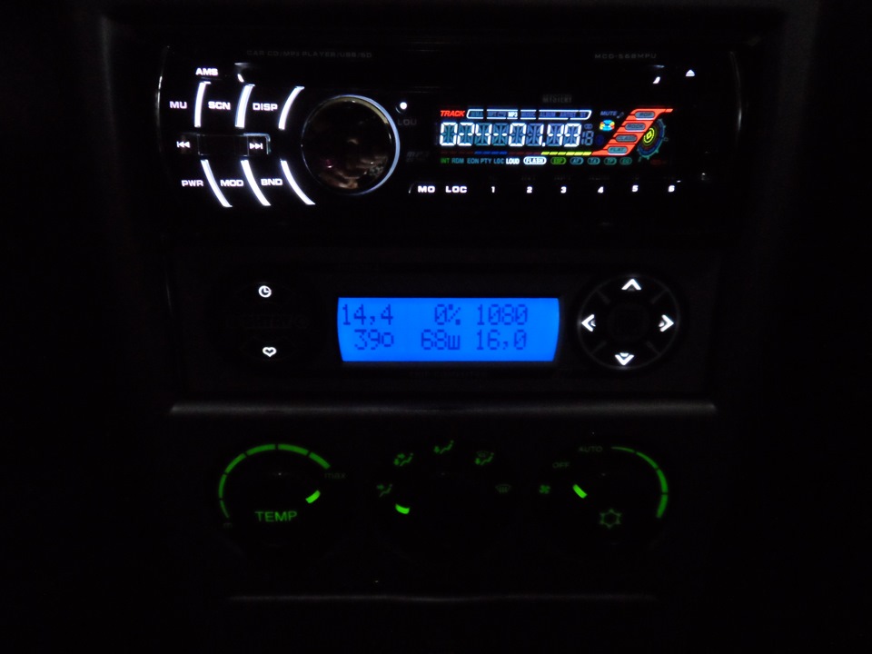 №5 Установка бортового компьютера штат XD — Lada Приора хэтчбек, 1,6 л ...