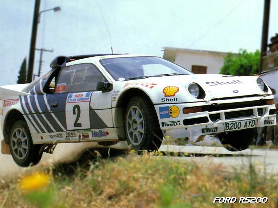 Ford rs200 ралли