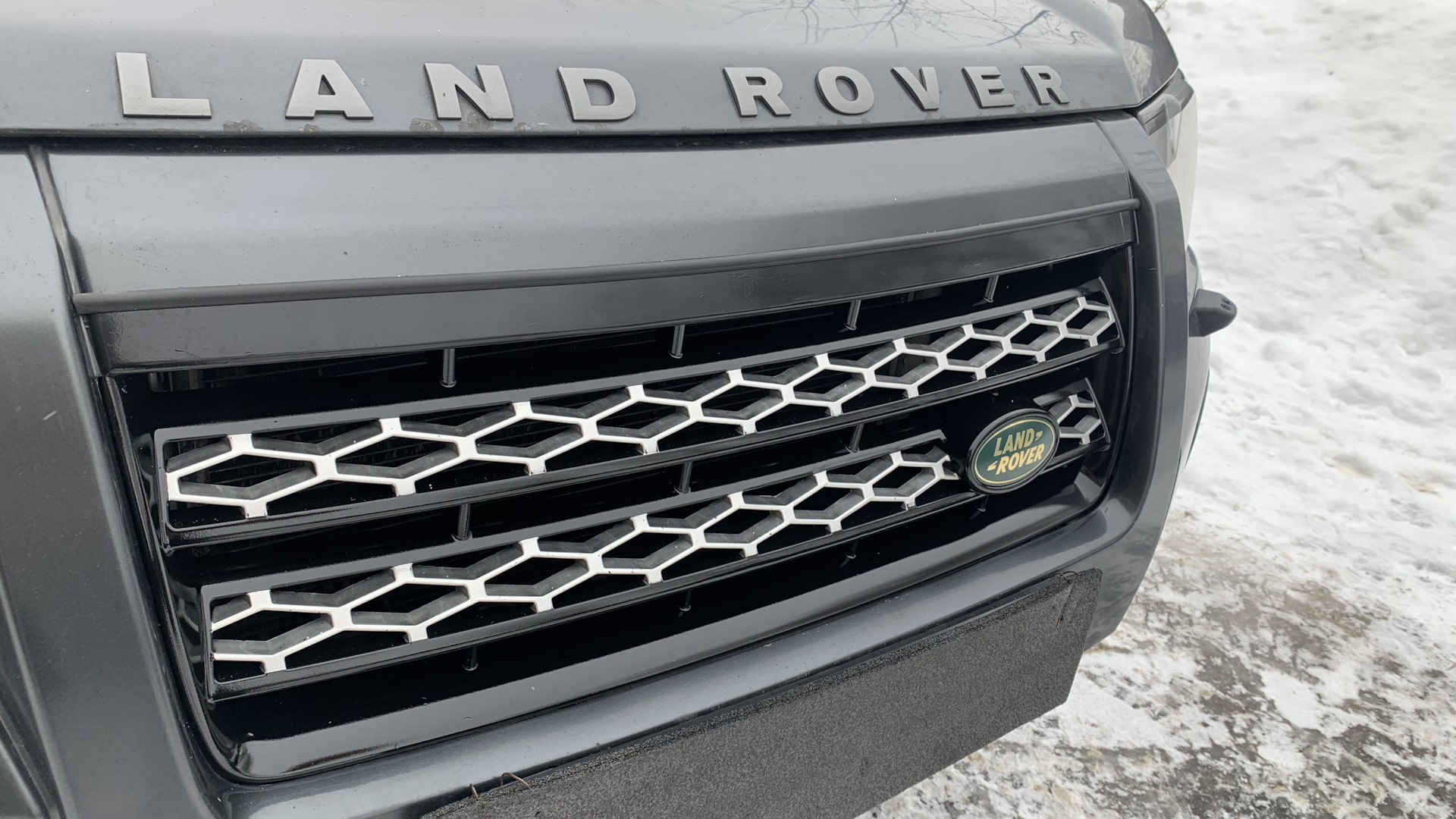 фрилендер 2 тюниг решётки бампера — Land Rover Freelander 2 (L359), 2,2 ...