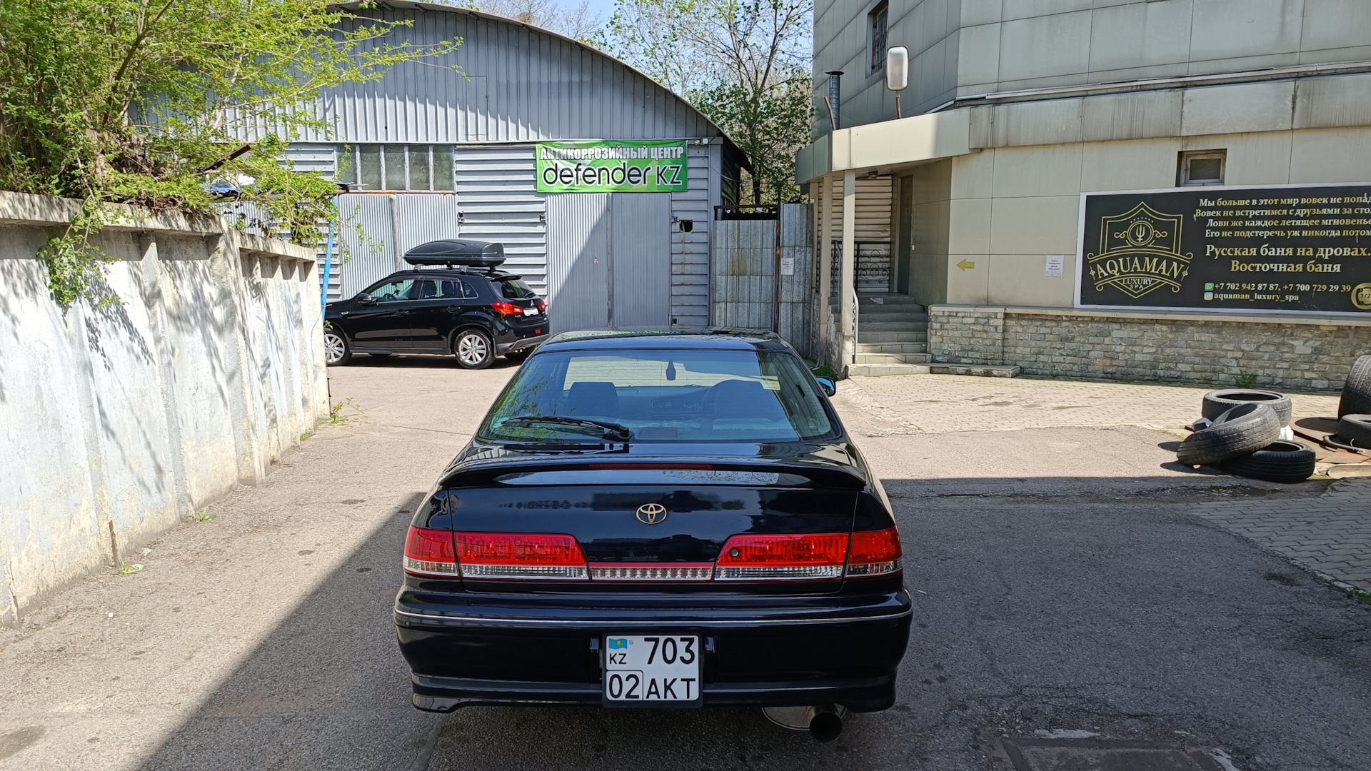 Toyota Mark II (100) 2.5 бензиновый 1996 | Японский Штурмовик ♕JdM♕ на  DRIVE2