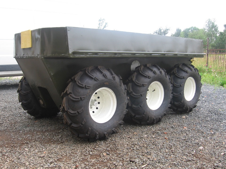 Фото в бортжурнале PTZavr амфибия 6х6