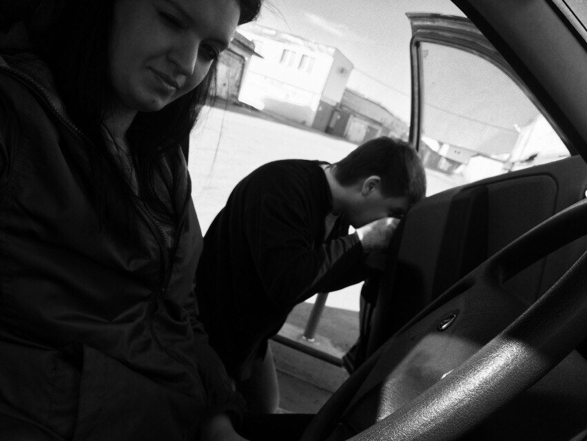 Что-то стучит в двери. — Lada Калина универсал, 1,4 л, 2012 года ...