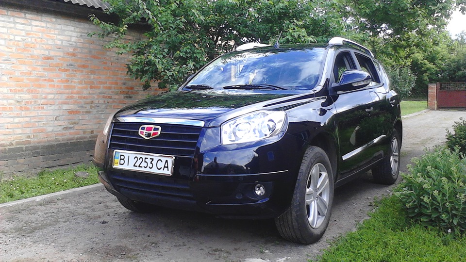 Geely Emgrand X7 1.8 бензиновый 2014 | Черная Жемчужина на DRIVE2