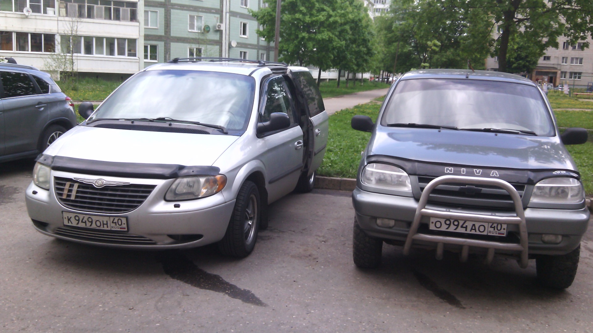 Chrysler Voyager (4G) 3.3 бензиновый 2003 | Хруслер-дом. на DRIVE2