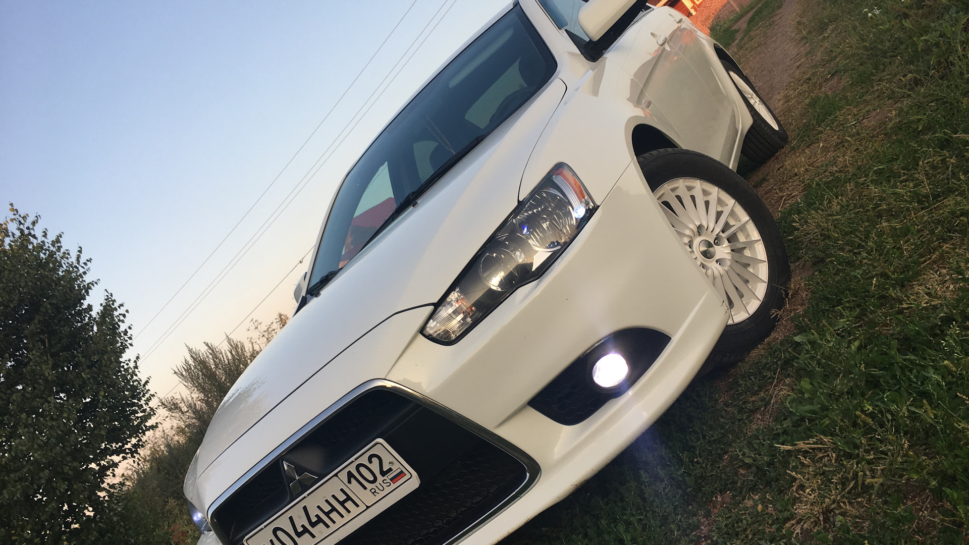 Mitsubishi Lancer X 1.6 бензиновый 2012 | Белая Сакура на DRIVE2