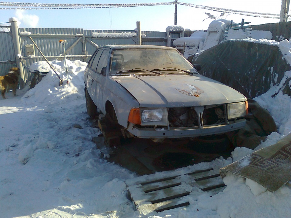 Дело начало набирать оборот.Ну вот и поставил на колеса ! — Москвич ...