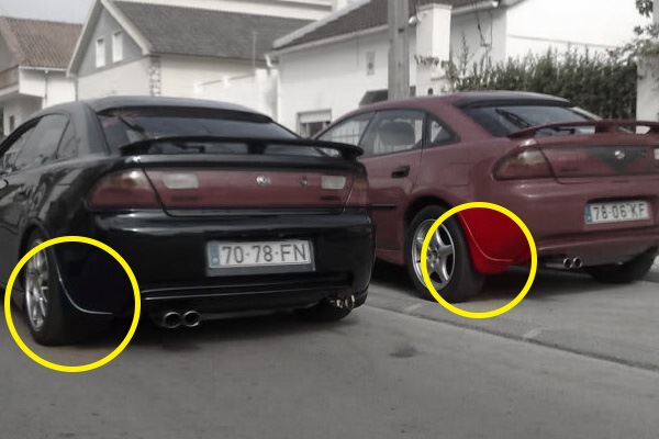 mazda 323 f ba брызговики задние mazda 323 f ba брызговики задние