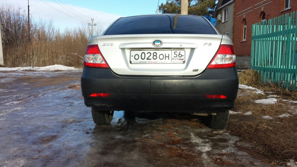 Как снять задний бампер byd f3