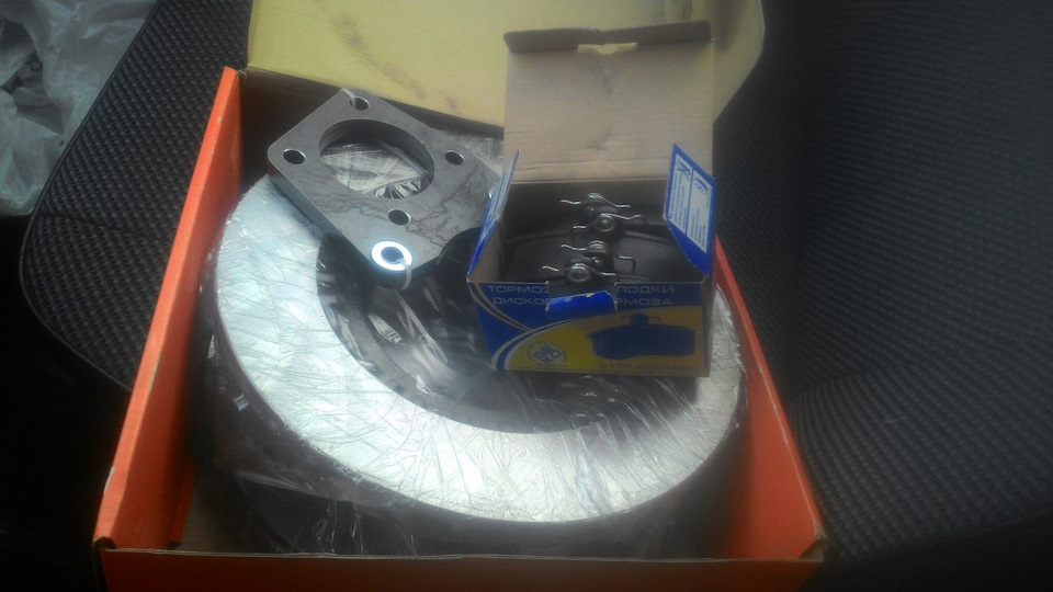 Установка 14" тормозов и укороченных сошек -30 — Lada 210740, 1,6 л ...