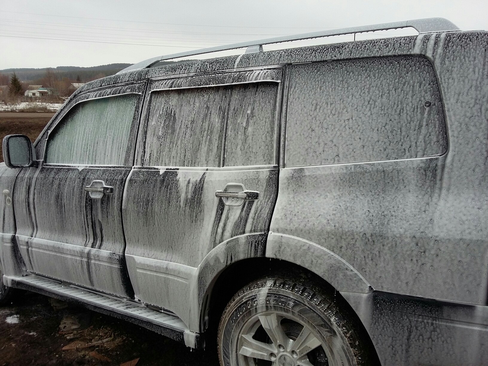 МВД "Керхер" — Mitsubishi Pajero (3G), 3,5 л, 2006 года | мойка | DRIVE2