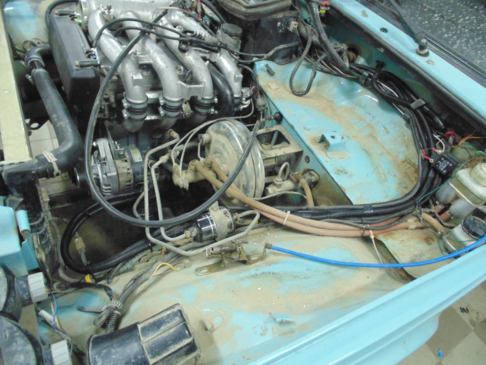 Монтаж проводки. — Lada 4x4 3D