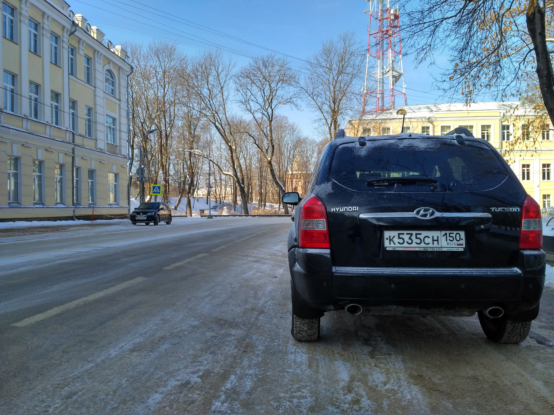 Первый трип Тушкана — в Смоленск! — Hyundai Tucson (JM), 2,7 л, 2008 года |  путешествие | DRIVE2