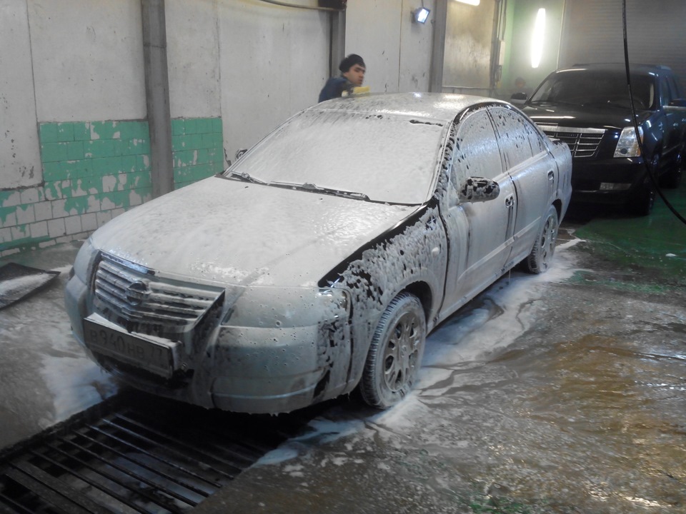 МойкО)))) — Nissan Almera Classic (B10), 1,6 л, 2007 года | стайлинг ...