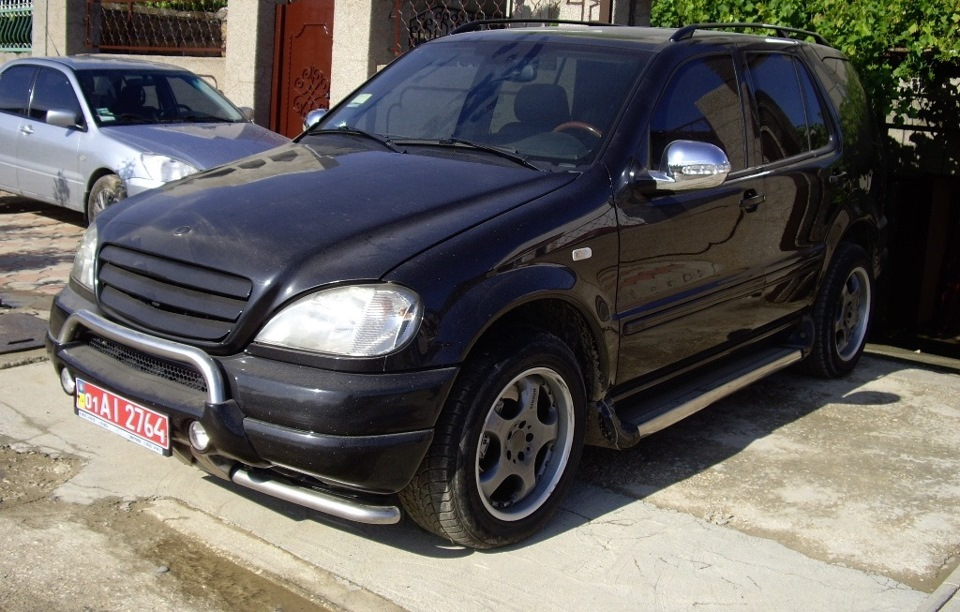 Кенгурятник Brabus Mercedes ml w163