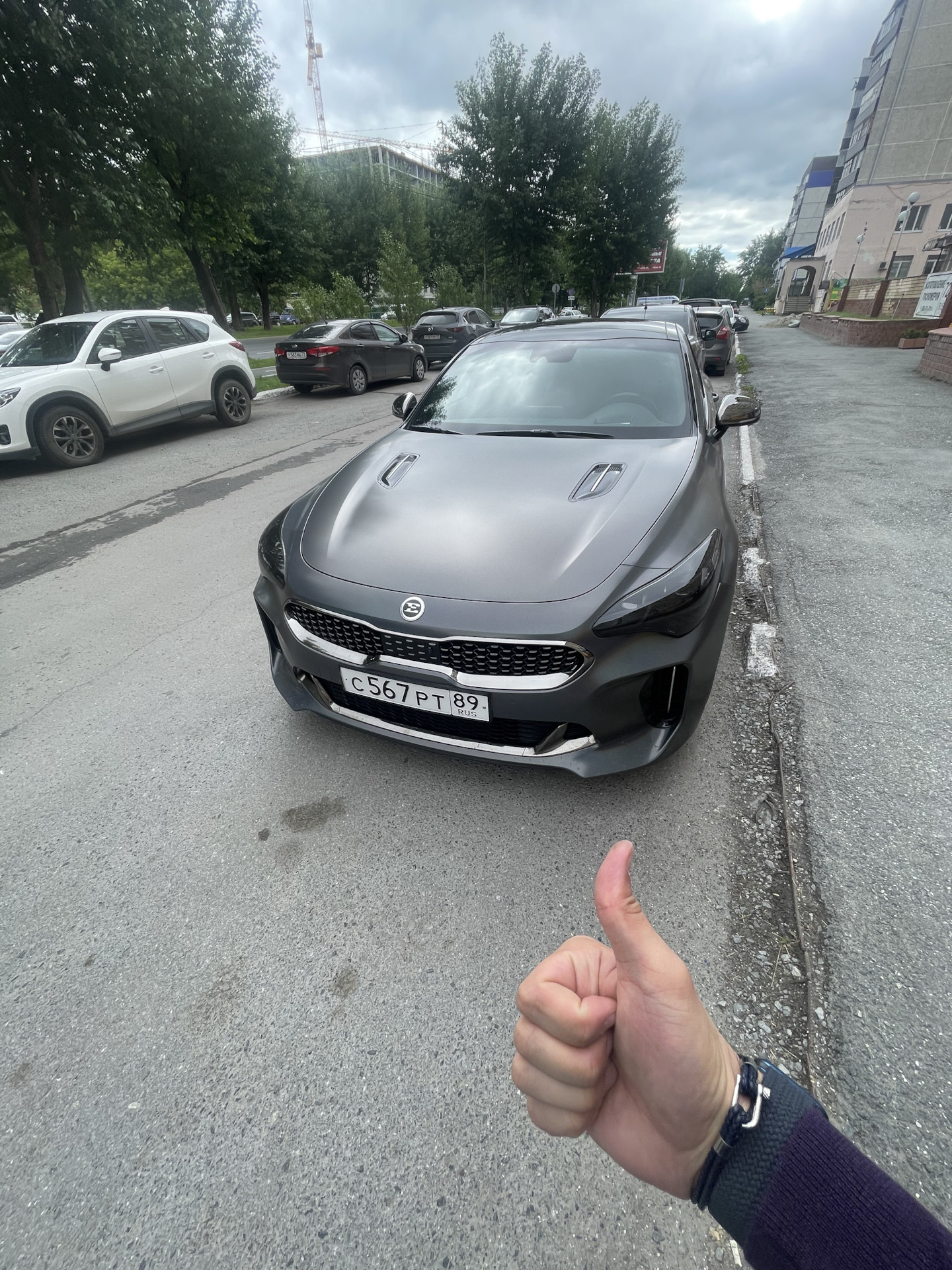 Красивые номера — KIA Stinger, 3,3 л, 2018 года | покупка машины | DRIVE2