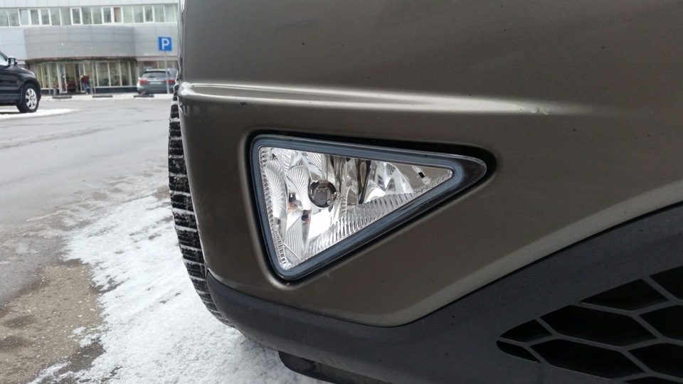 Замена ПТФ по отзывной в Аояма моторс. — Honda Civic 5D (8G), 1,8 л ...