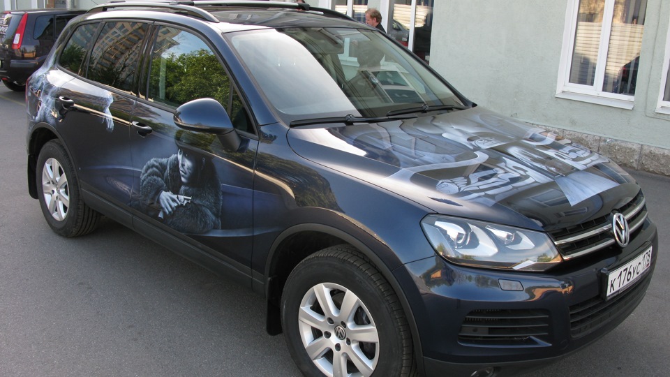 Touareg 2010 винилография