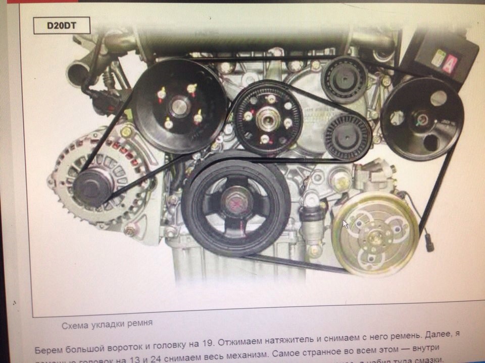 схема приводного ремня 2tr fe