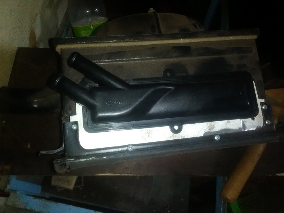 Зима уже близко… Радиатор печки шнива. — Москвич 2140 SL, 1,5 л, 1987 ...