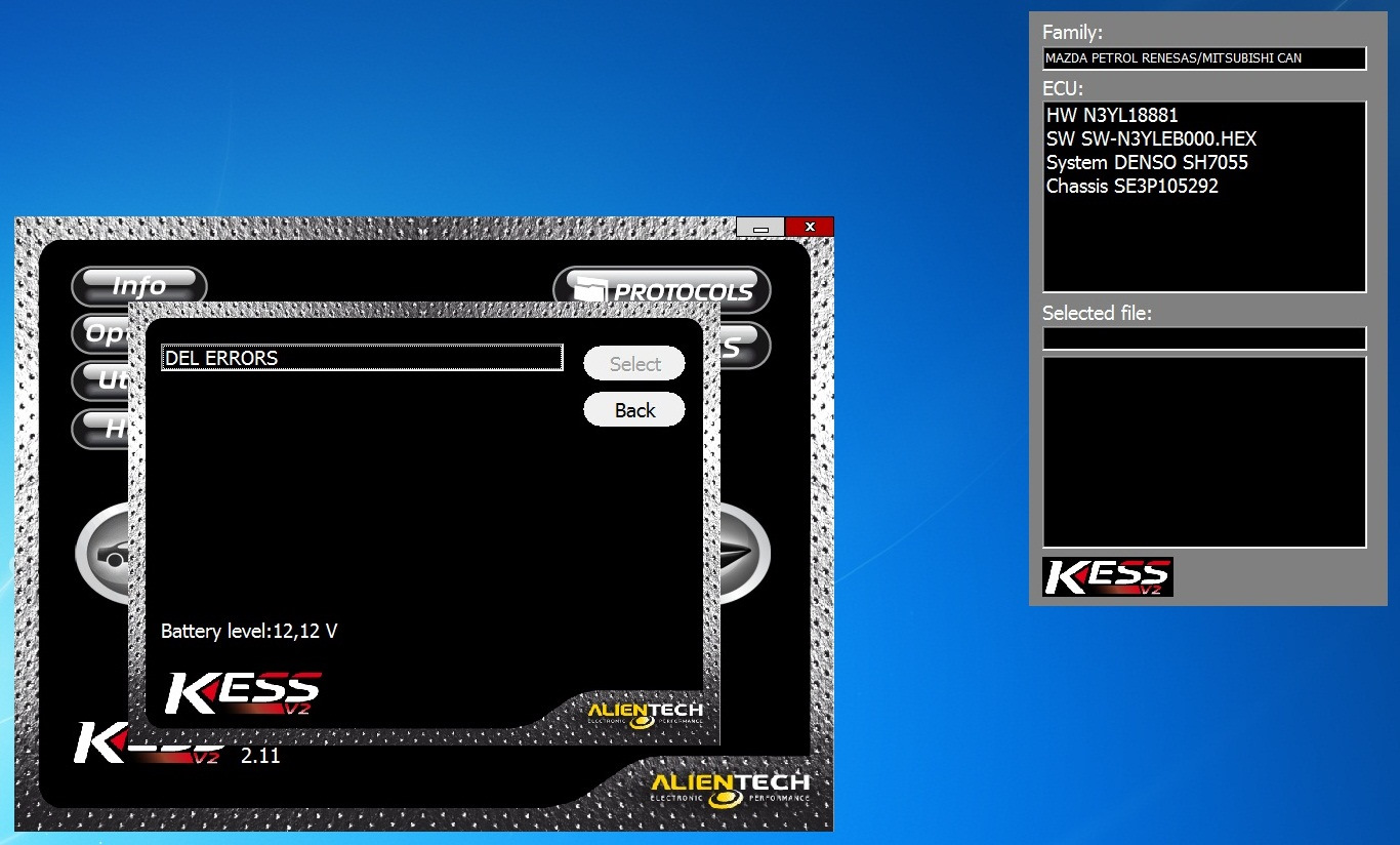 Карта покрытия kess и ktag