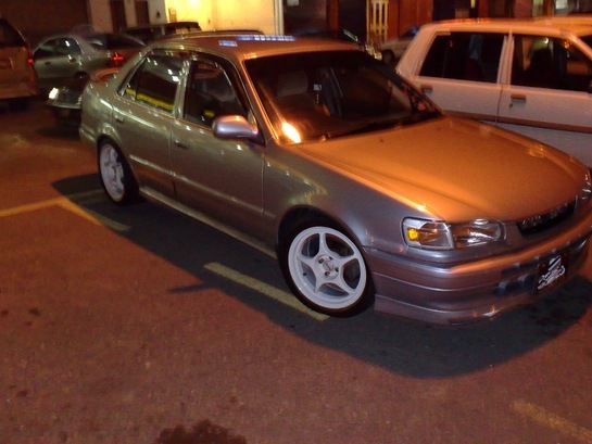 These are my dreams that I want to make come true  - Toyota Corolla 13L 2000