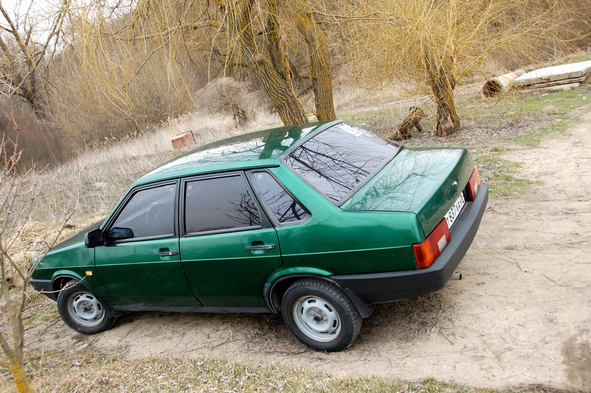 Lada Samara 21099 Р·РµР»РµРЅС‹Р№