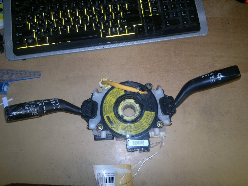 #34 Рычаг включения дворников с настраеваемым интервалом — Mazda Demio ...