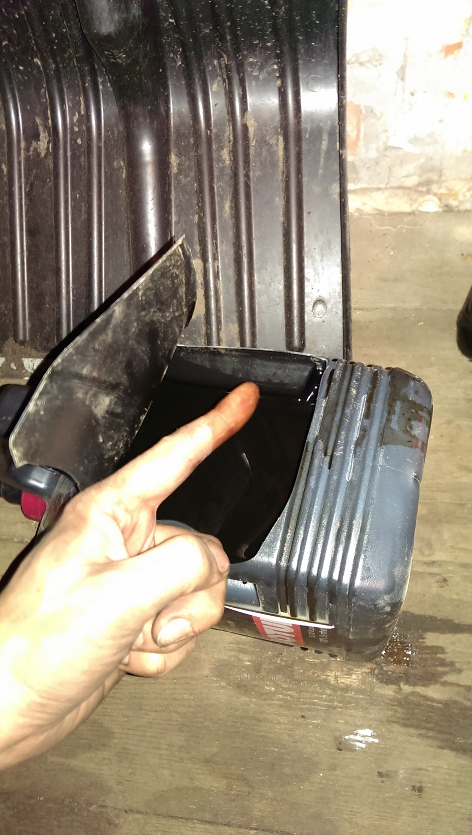 Промывочное масло — Audi A4 (B7)