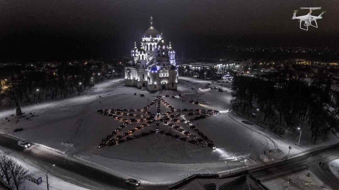 Новочеркасский собор сверху