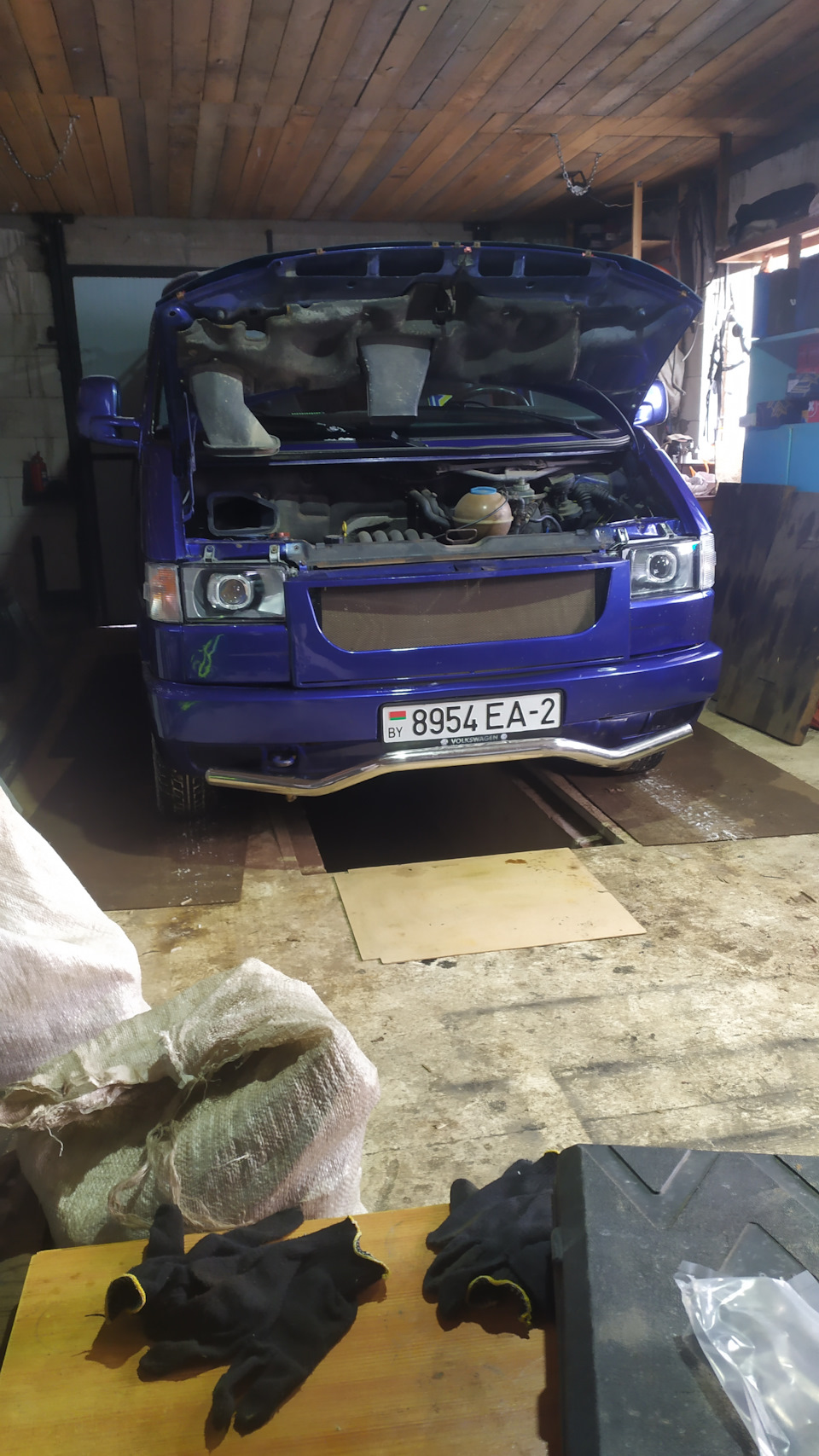 Небольшое ТО — Volkswagen Transporter T4, 2,4 л, 1994 года | другое ...