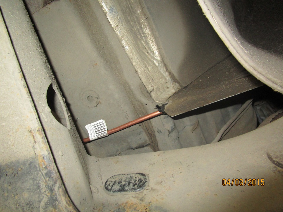 прокладка магистрали ч4 — Mitsubishi Pajero (2G)