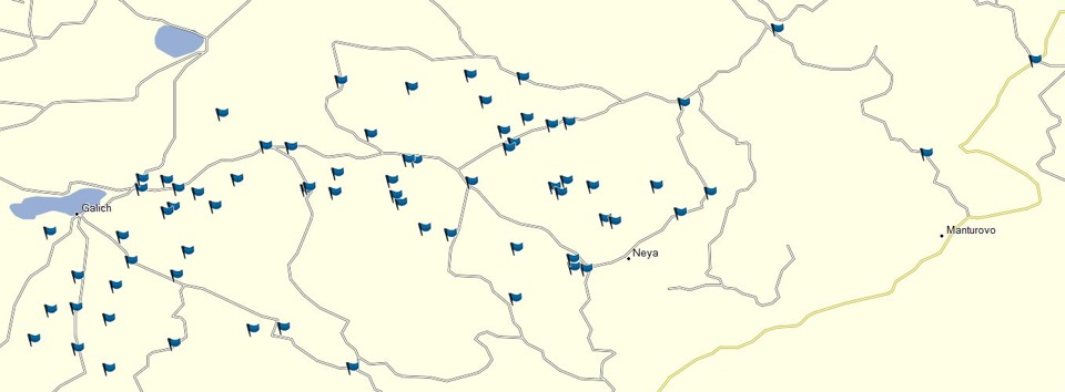 Карта мантурово гугл