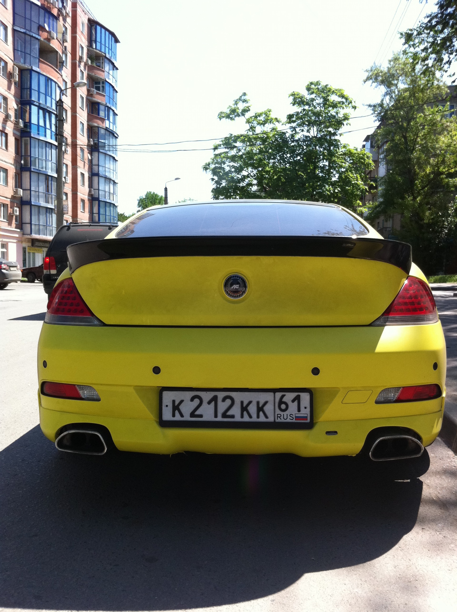 Black and Yellow — BMW 6 series (E63), 5 л, 2006 года | другое | DRIVE2