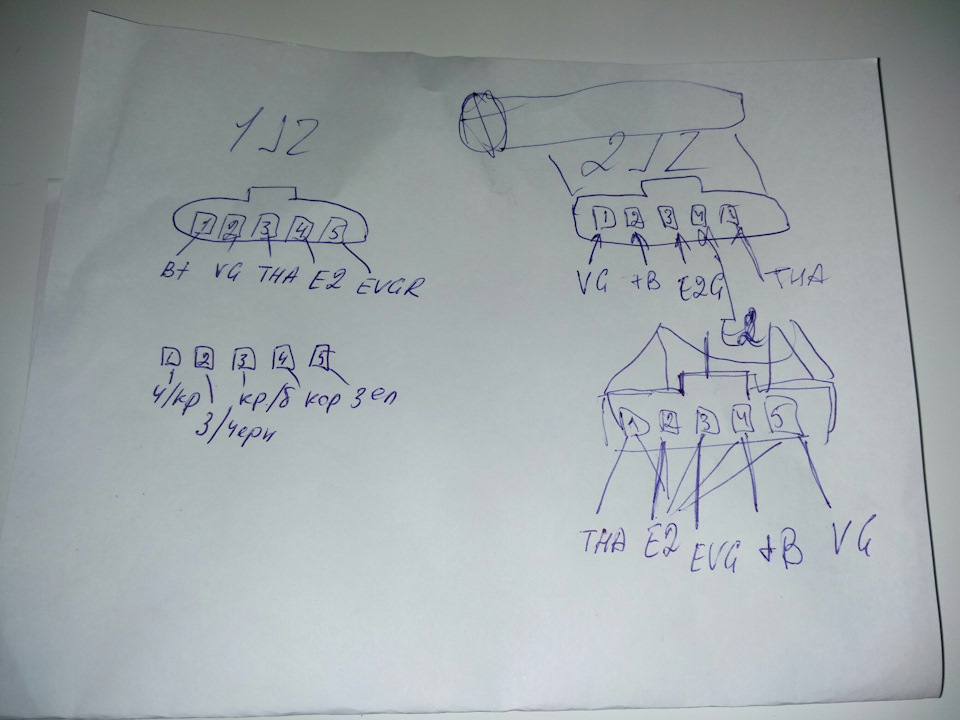 Перепиновал все на место и завелась, хоть я не электрик. — Toyota Chaser (100)