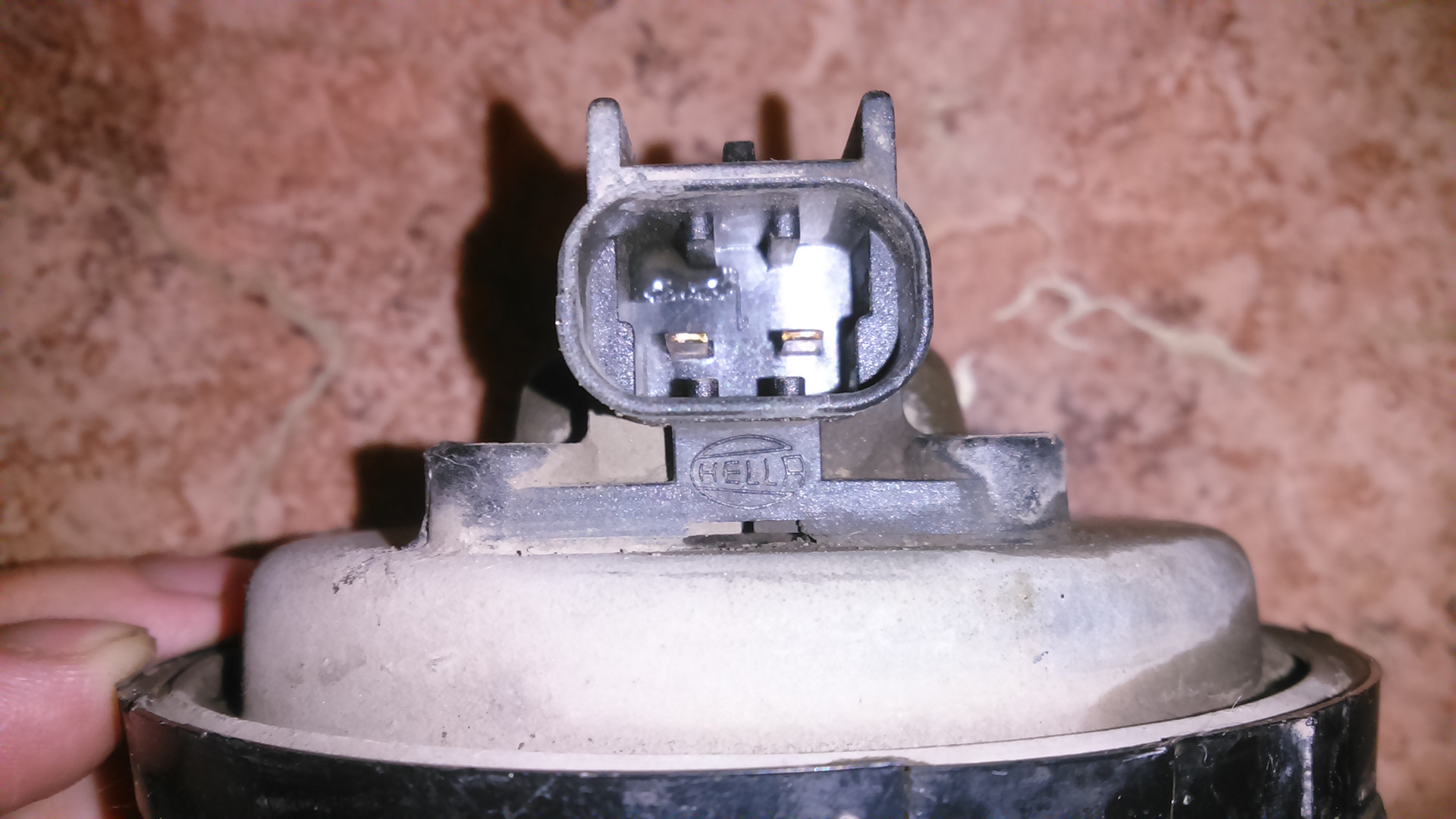 Hella Horn repair Ремонт звукового сигнала Хелла — Opel Astra G, 1,7