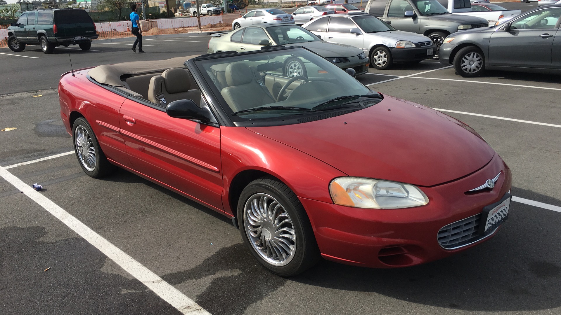 Chrysler Sebring Cabrio салон