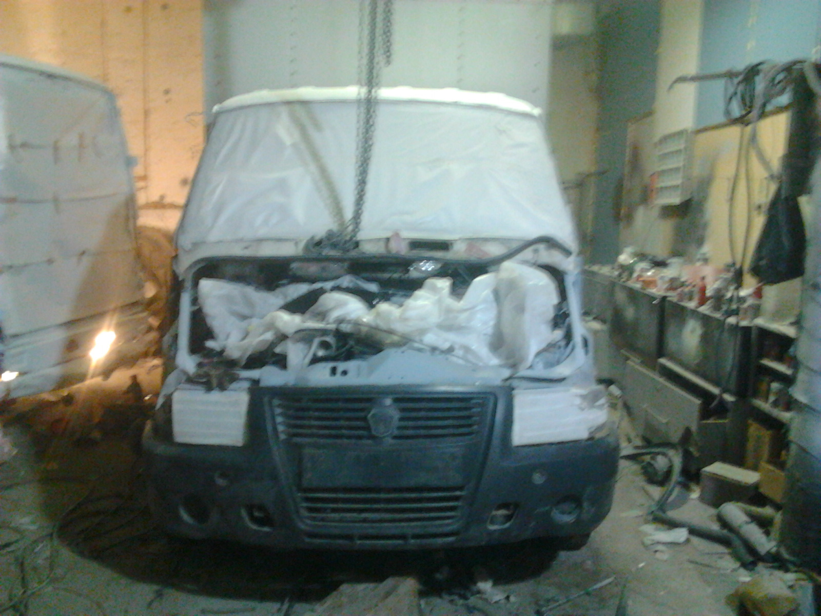 бизнес бампер — ГАЗ Газель, 2,4 л, 2001 года | кузовной ремонт | DRIVE2