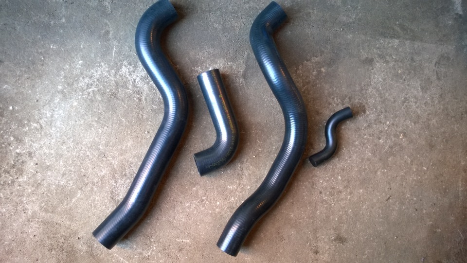 Переход на антифриз и замена патрубков №41 — Lada 21124, 1,6 л, 2006 ...