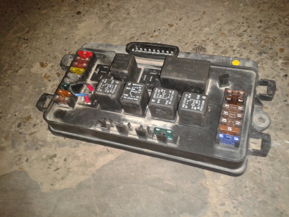 Переборка монтажного блока, замена датчиков — Lada 2114, 1,5 л, 2005 ...