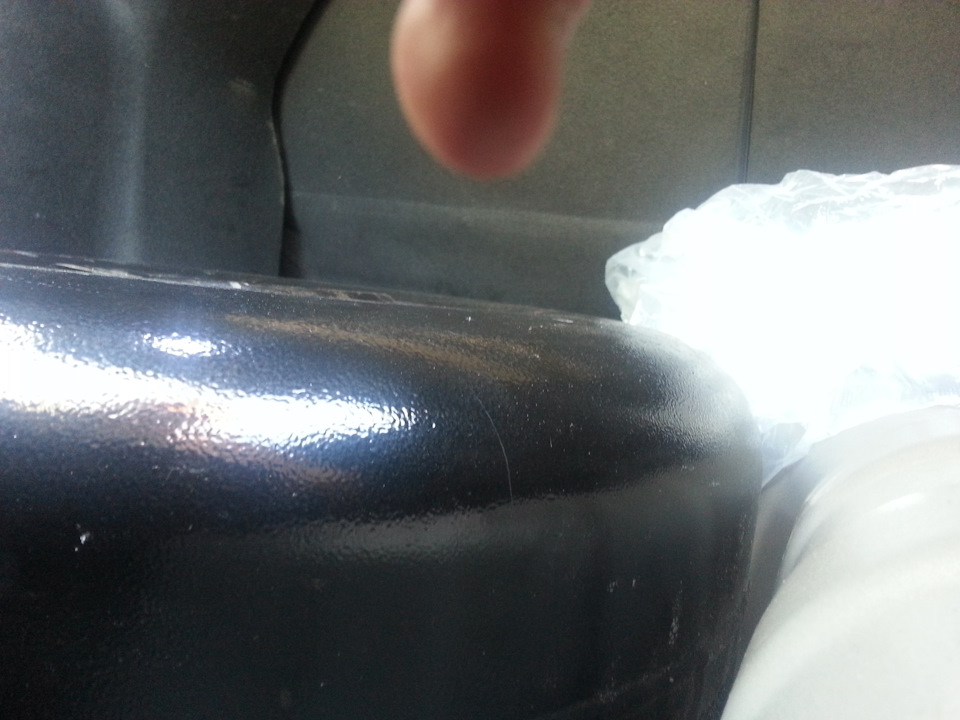 Перепад баллона с полом багажника — Hyundai Solaris (1G)