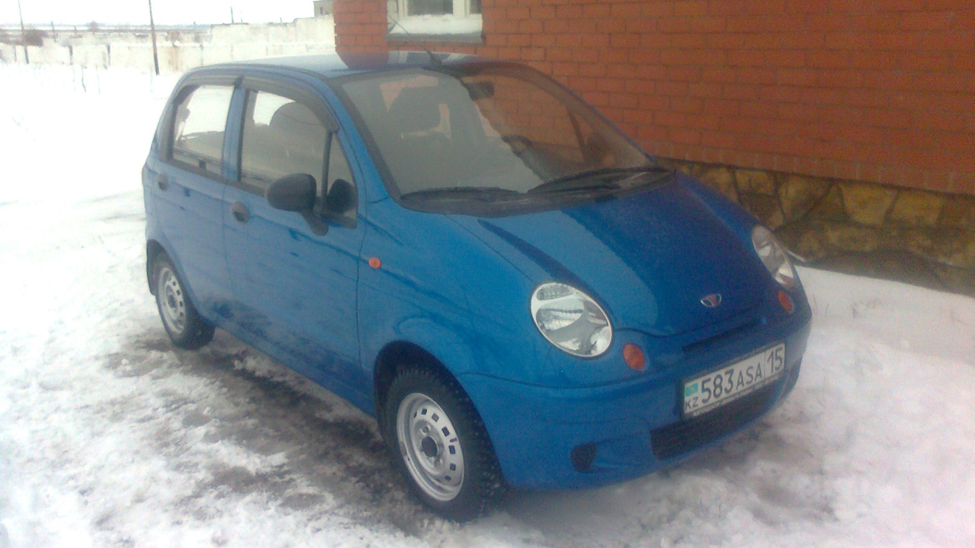 Daewoo Matiz (M100, M150) 0.8 бензиновый 2013 | ПоСтОяНнО СиНиЙ УзБеК на  DRIVE2