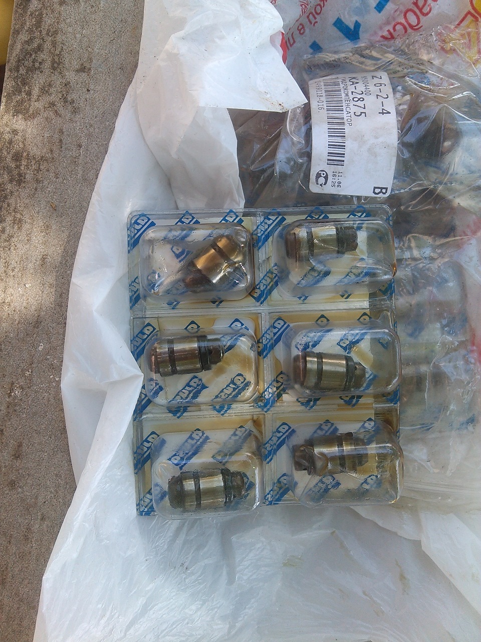 замена гидриков — Mitsubishi Lancer IX, 1,6 л, 2005 года | визит на ...