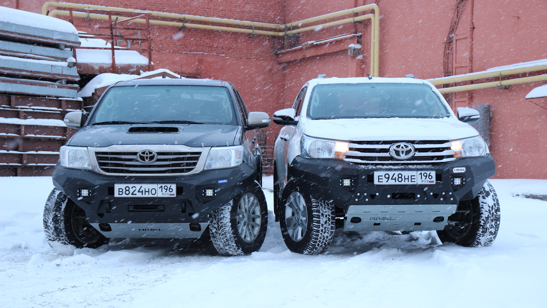 Toyota Hilux (8G) 2.7 дизельный 2016 | RIVAL на DRIVE2